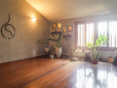 Espaço da prática de Yoga do Templo Fai, imagem 2